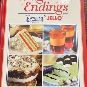 Magical Endings Jell-O Cool Whip Collaboration Cool Book 2002 Desserts Diet‎